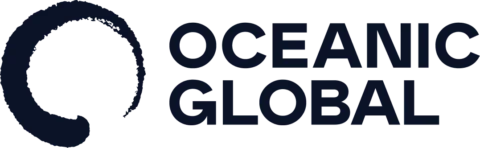 Oceanic Global Logo – DEEP BLUE – Horizontal